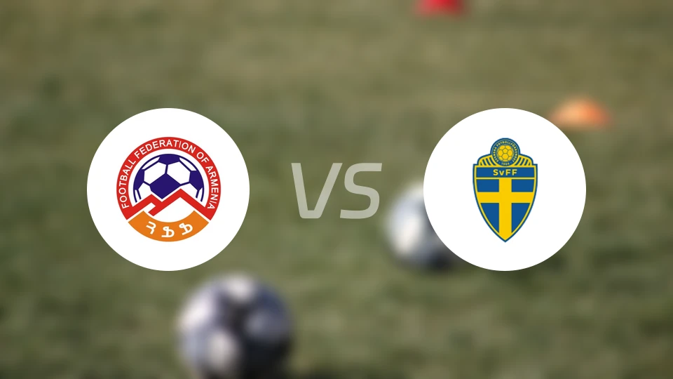 亚美尼亚U21vs瑞典U21