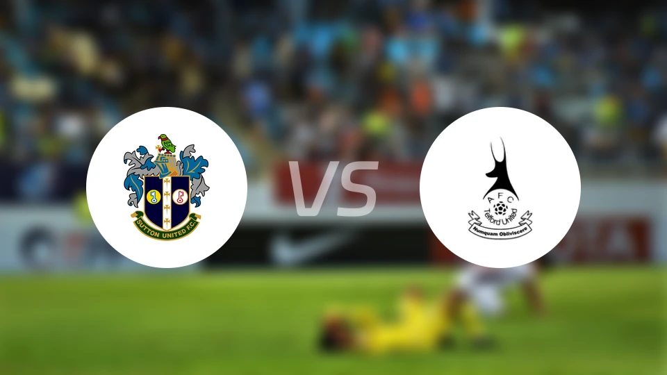 萨顿联vs泰福特