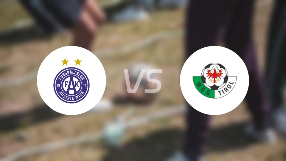 奥地利维也纳vsWSG蒂罗尔
