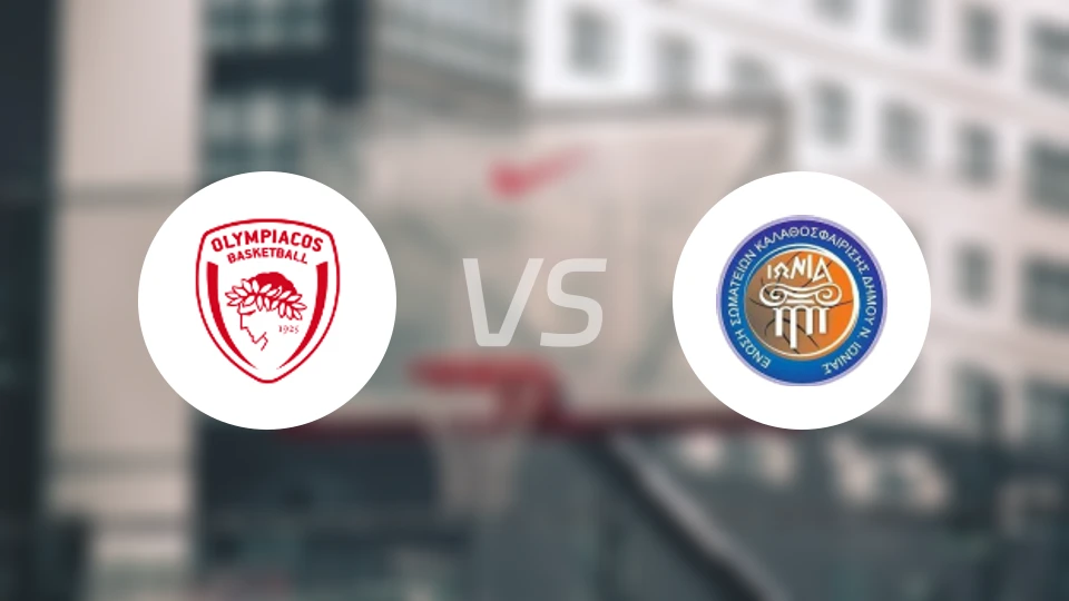 奥林匹亚科斯女篮vs爱奥尼亚斯女篮