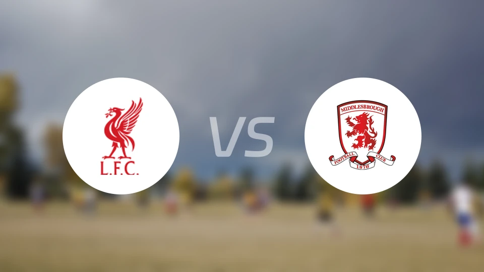 利物浦U21vs米德尔斯堡U21