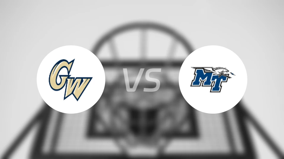 乔治华盛顿大学vs中田纳西州立大学