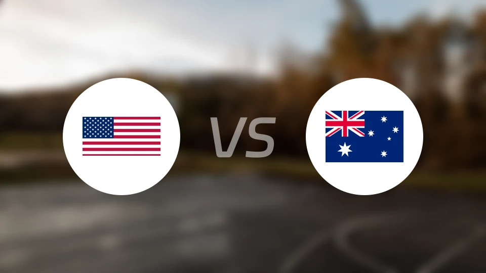 美国女篮U19vs澳大利亚女篮U19