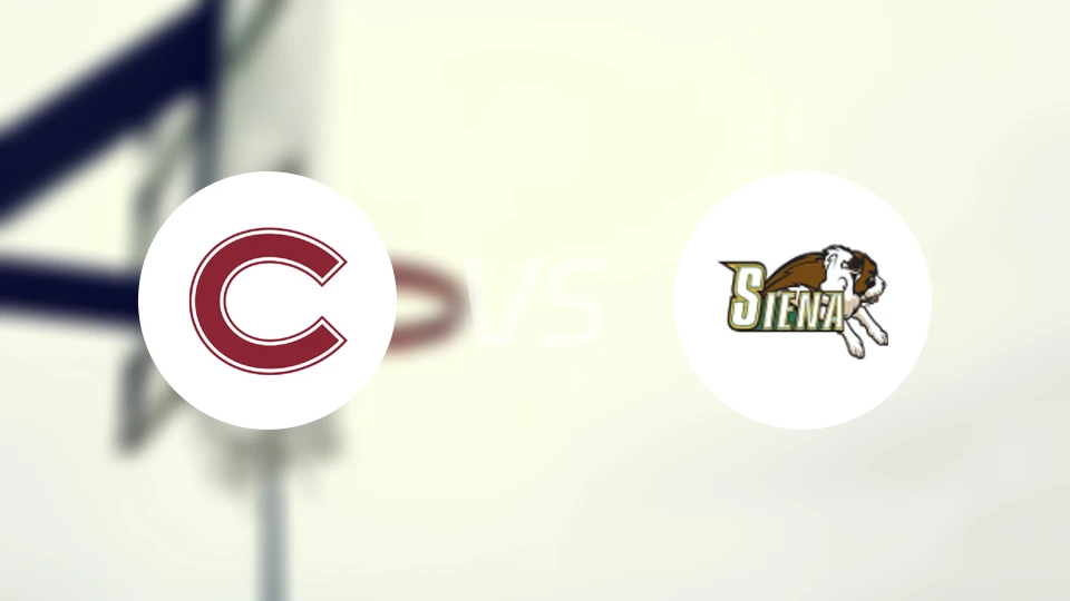 科尔盖特大学vs锡耶纳学院
