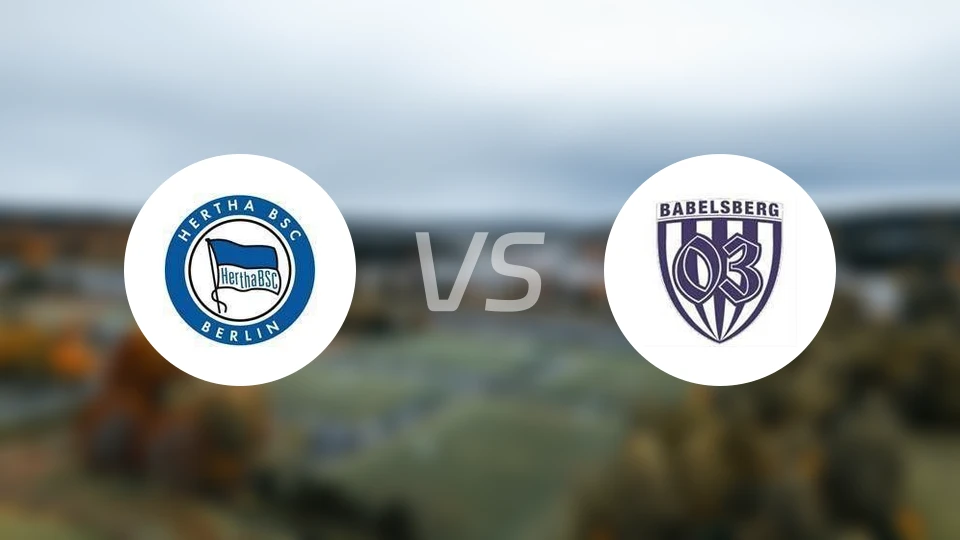 柏林赫塔青年队vs巴贝尔斯贝格03