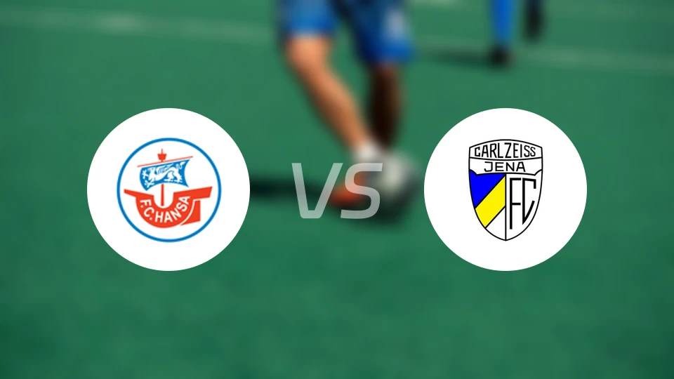 罗斯托克U19vs卡尔蔡司耶拿U19