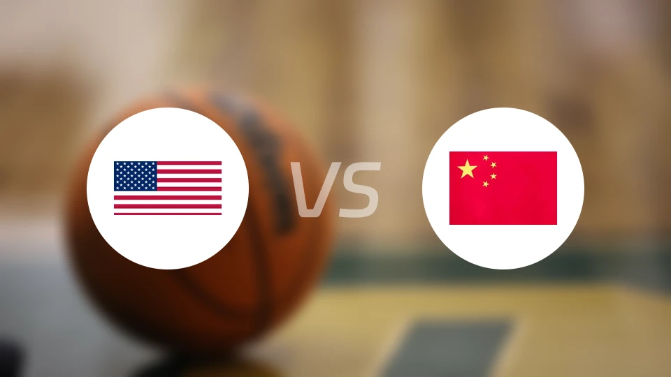 美国女篮U19vs中国女篮U19