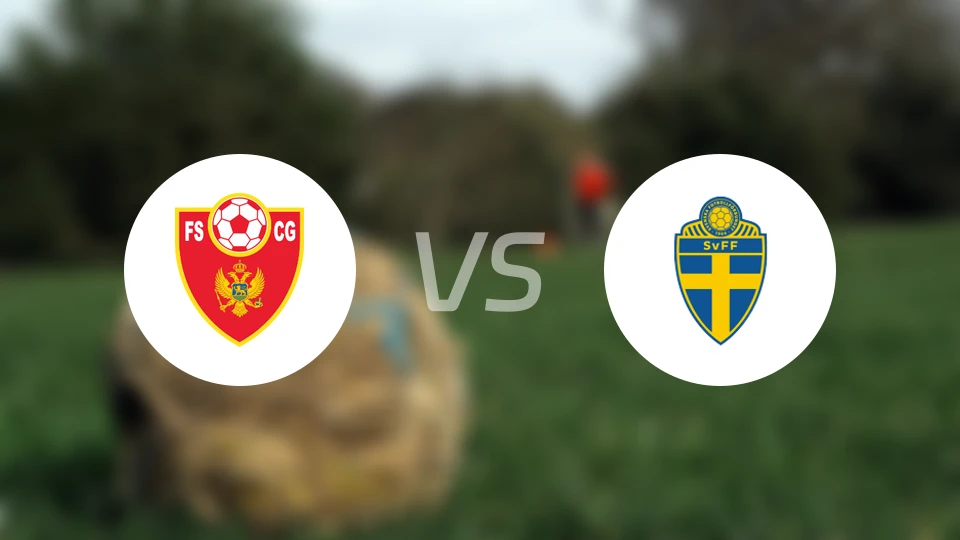 黑山U21vs瑞典U21