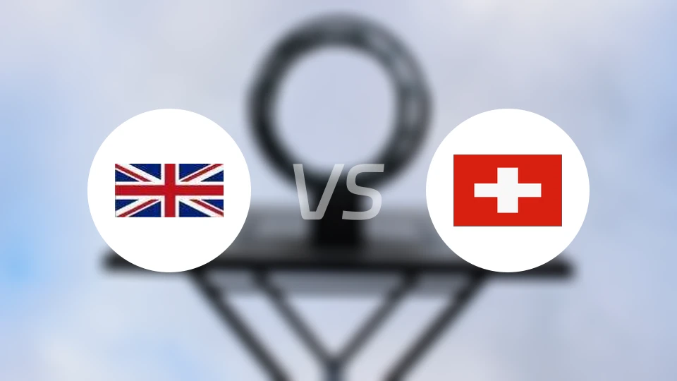 英国女篮vs瑞士女篮